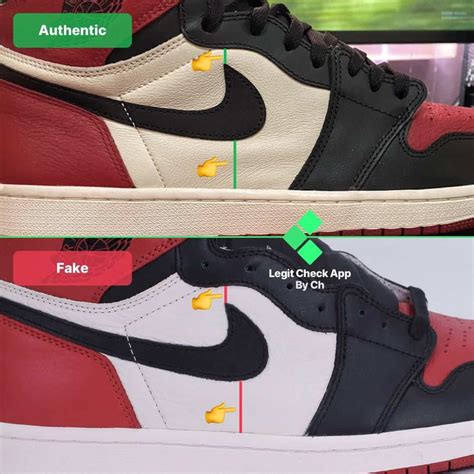 fake bred toes bag|How To Spot Fake Air Jordan 1 Bred Toe (2024) .